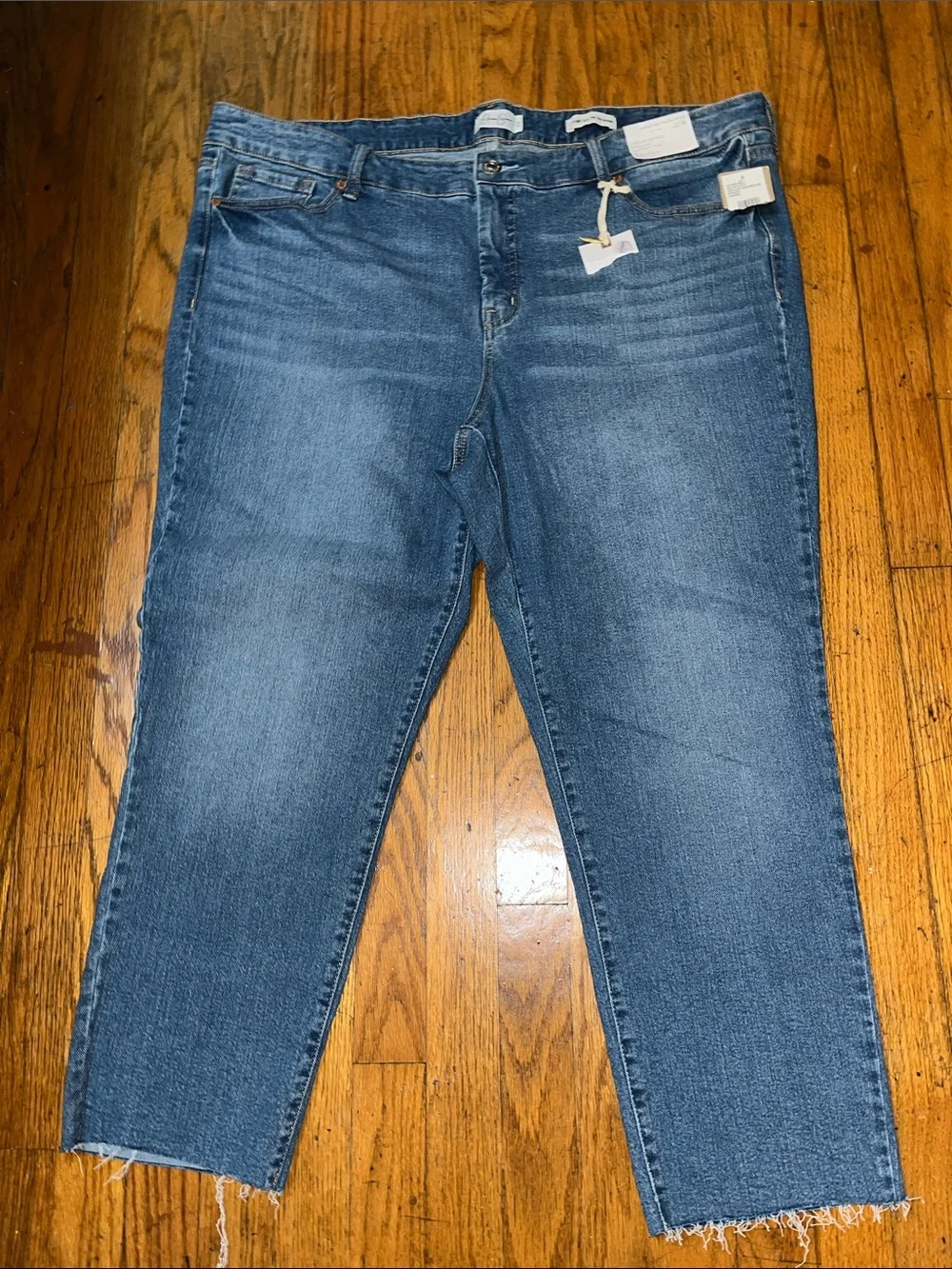 NWT Jessica Simpson Spotlight High-Rise Slim Straight Jeans Size 20W